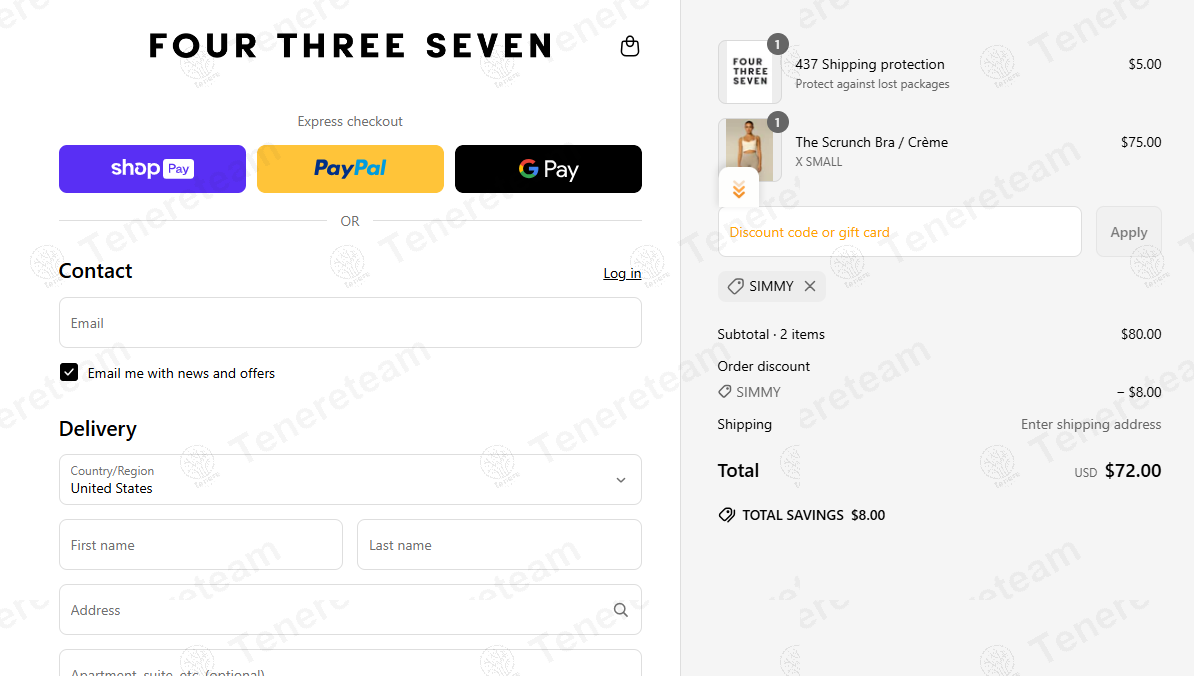 437 Swimwear coupon code: 10% off with SIMMY. Tested and valid as 1 year ago.
