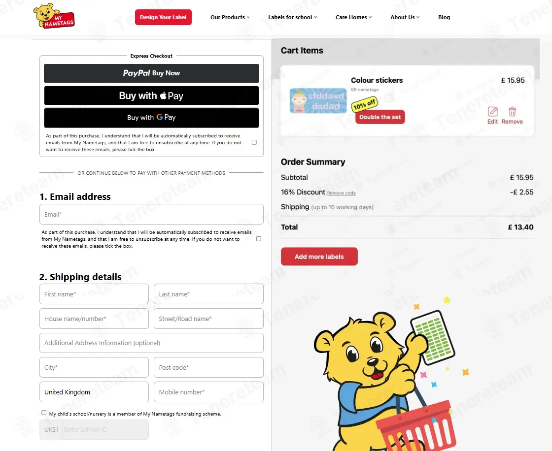 My Nametags coupon code: 16% off with FUTURE16. Tested and valid as 7 months ago.