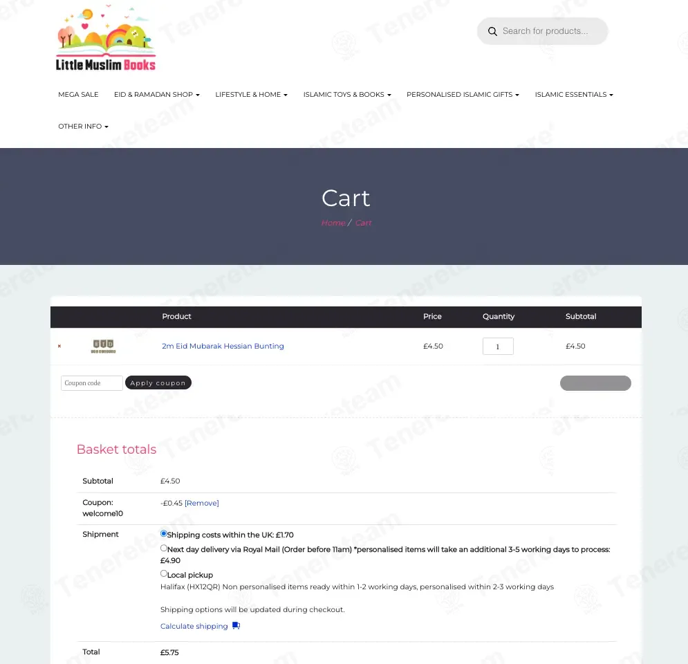 Little Muslim Books coupon code: 10% off with WELCOME10. Tested and valid as 1 week ago.