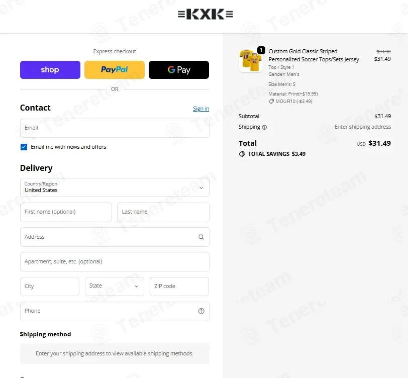 Kxkshop coupon code: 10% off with MOUFI10. Tested and valid as 1 month ago.