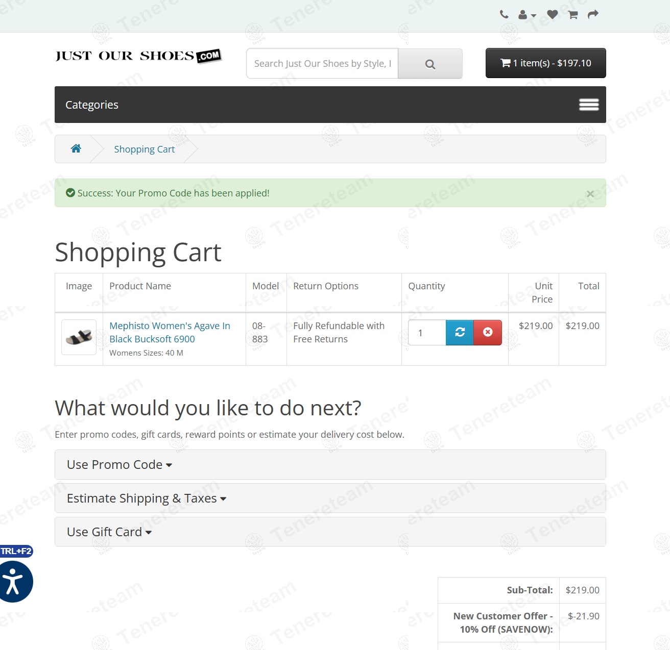 Just Our Shoes coupon code: 10% off with SAVENOW. Tested and valid as 9 months ago.