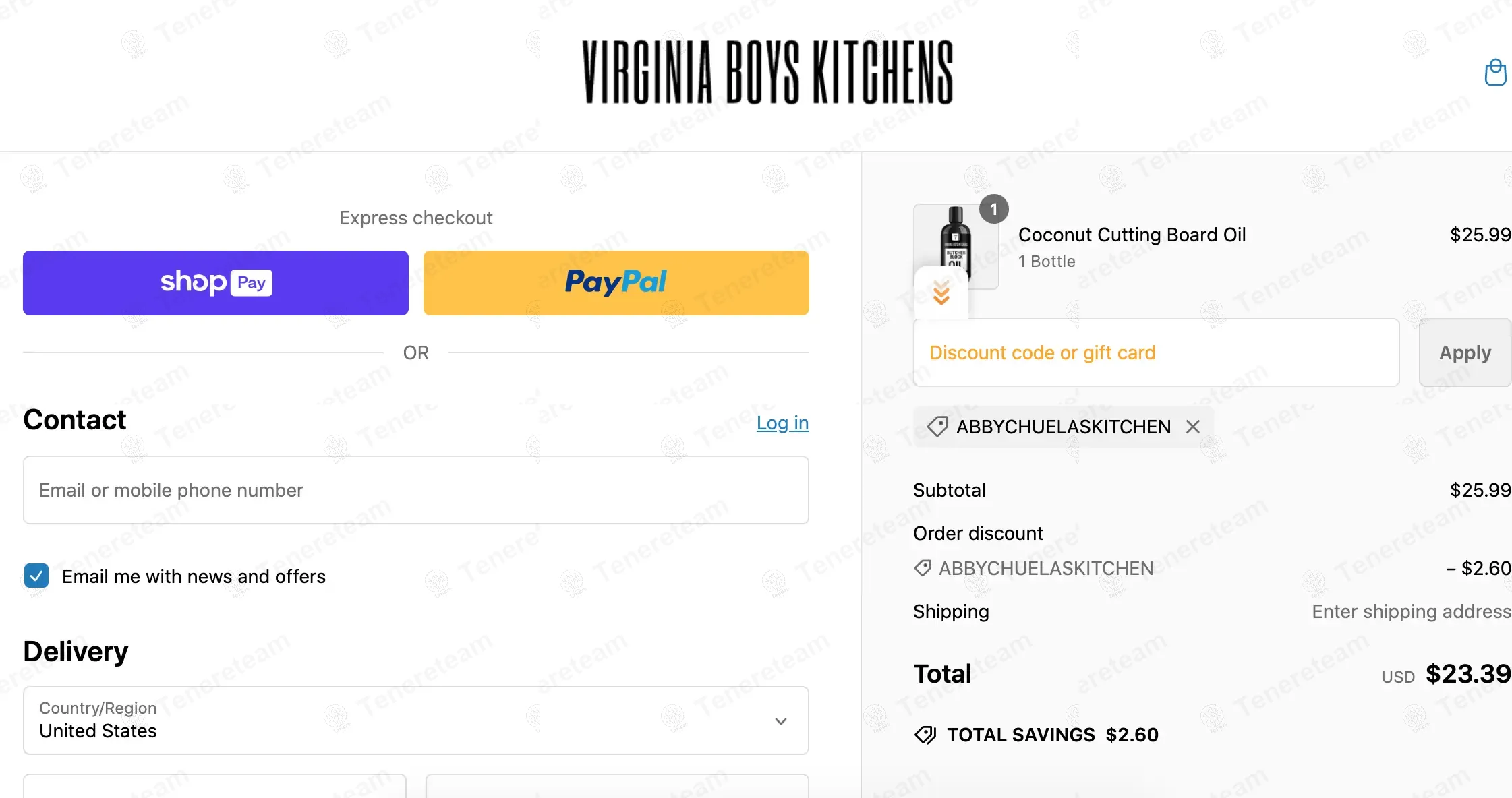 Virginia Boys Kitchens coupon code: 10% off with ABBYCHUELASKITCHEN. Tested and valid as 1 year ago.