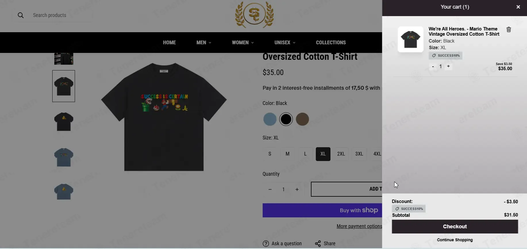 Success is Certain apply coupon code
