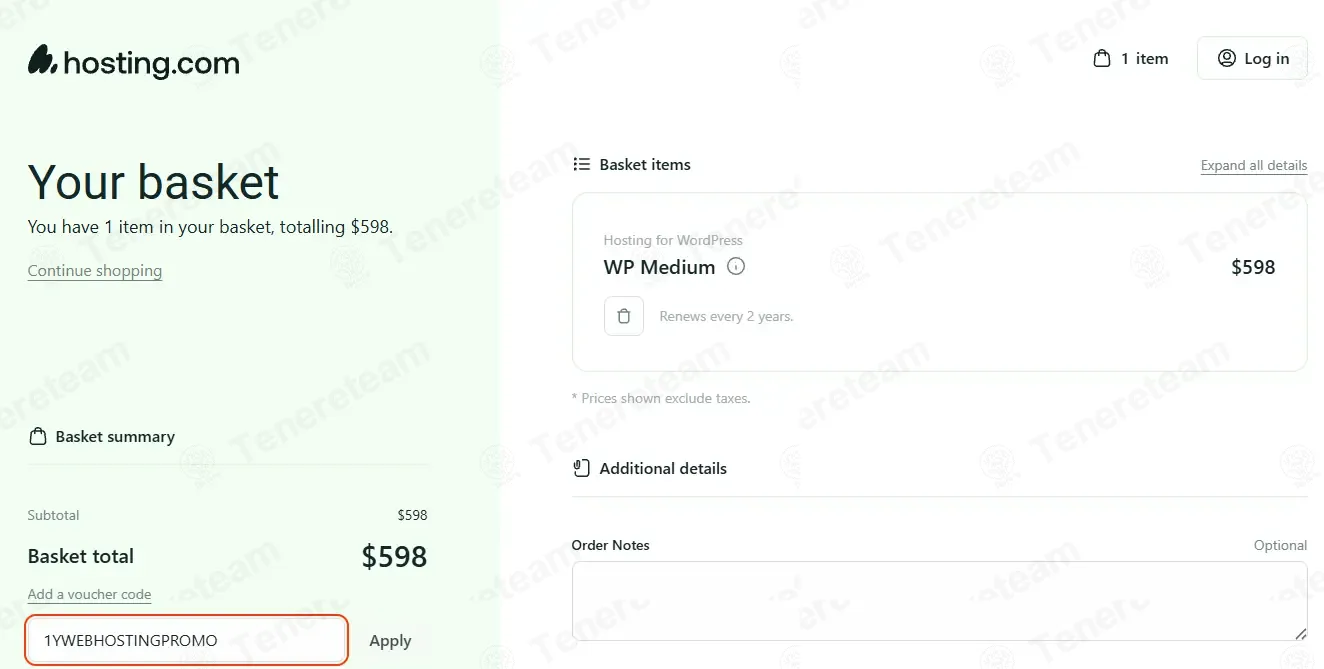 A2 Hosting coupon code: 50% off with 1YWEBHOSTINGPROMO. Tested and valid as 1 month ago.