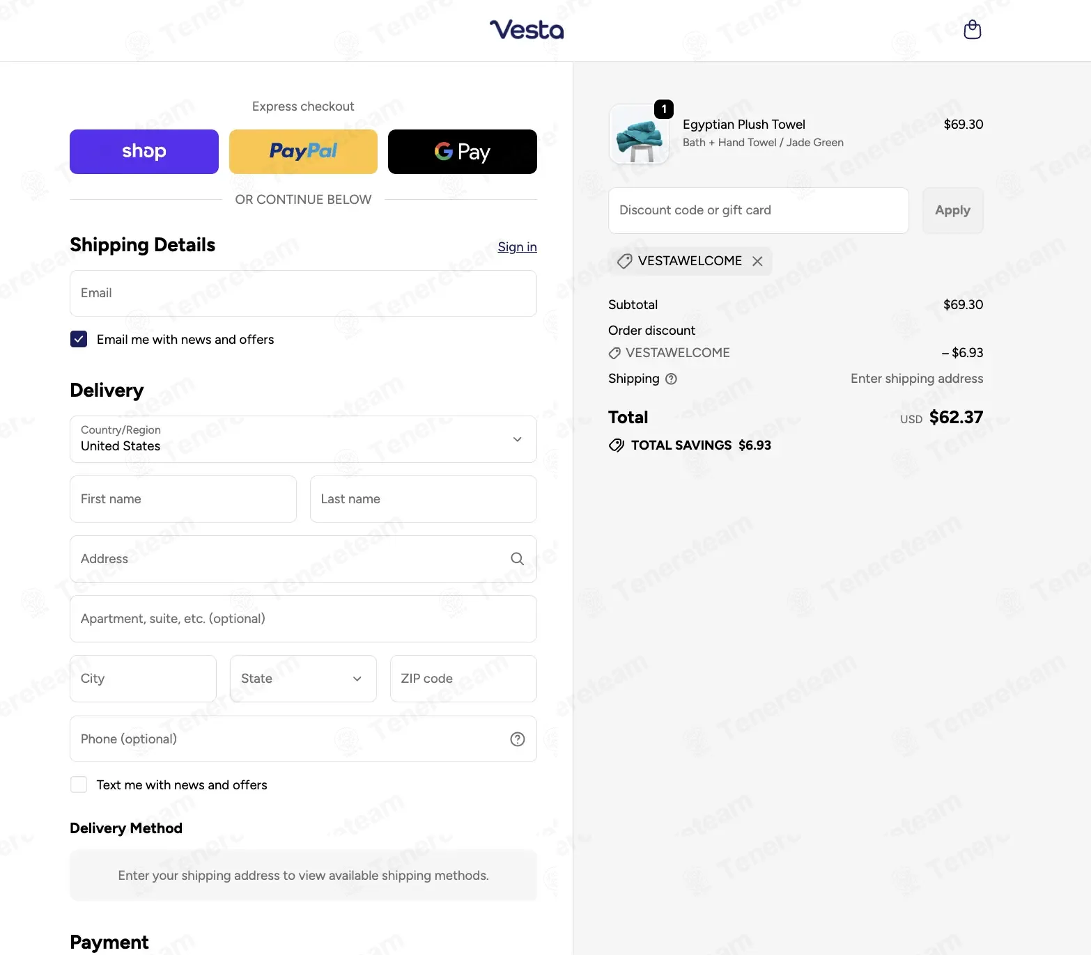 Vesta Sleep coupon code: 10% off with VESTAWELCOME. Tested and valid as 2 months ago.