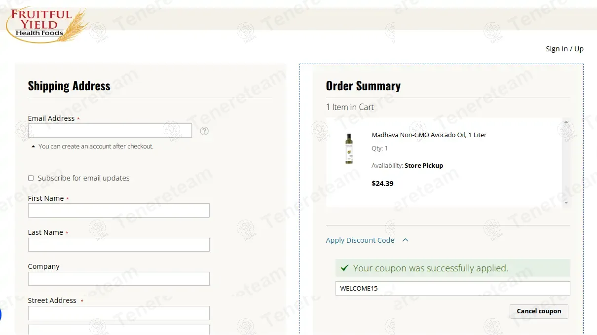 Lucky Vitamin coupon code: 15% off with WELCOME. Tested and valid as 9 months ago.