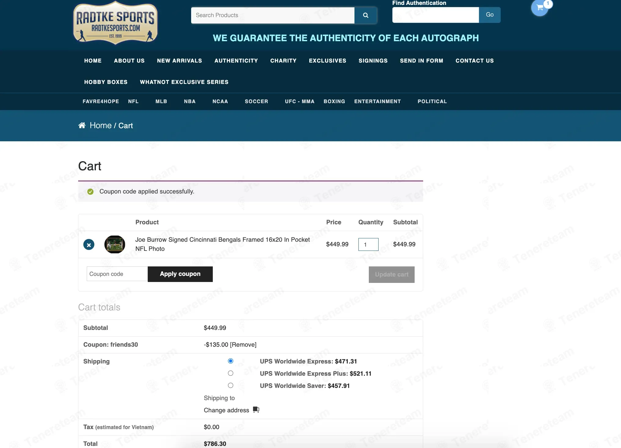 Radtke Sports coupon code: 30% off with FRIENDS30. Tested and valid as 3 months ago.