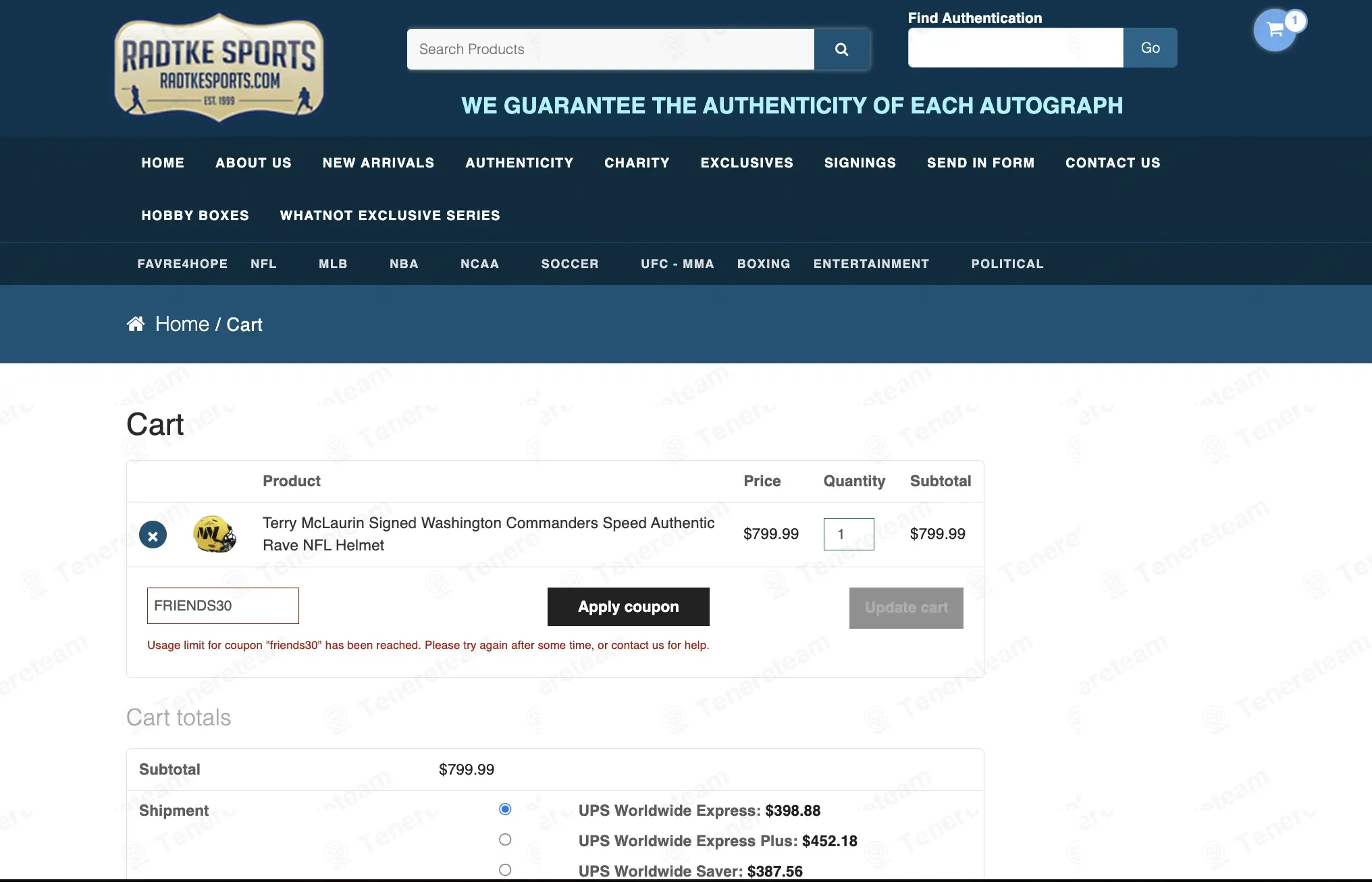 Radtke Sports coupon code: 30% off with FRIENDS30. Tested and valid as 3 months ago.