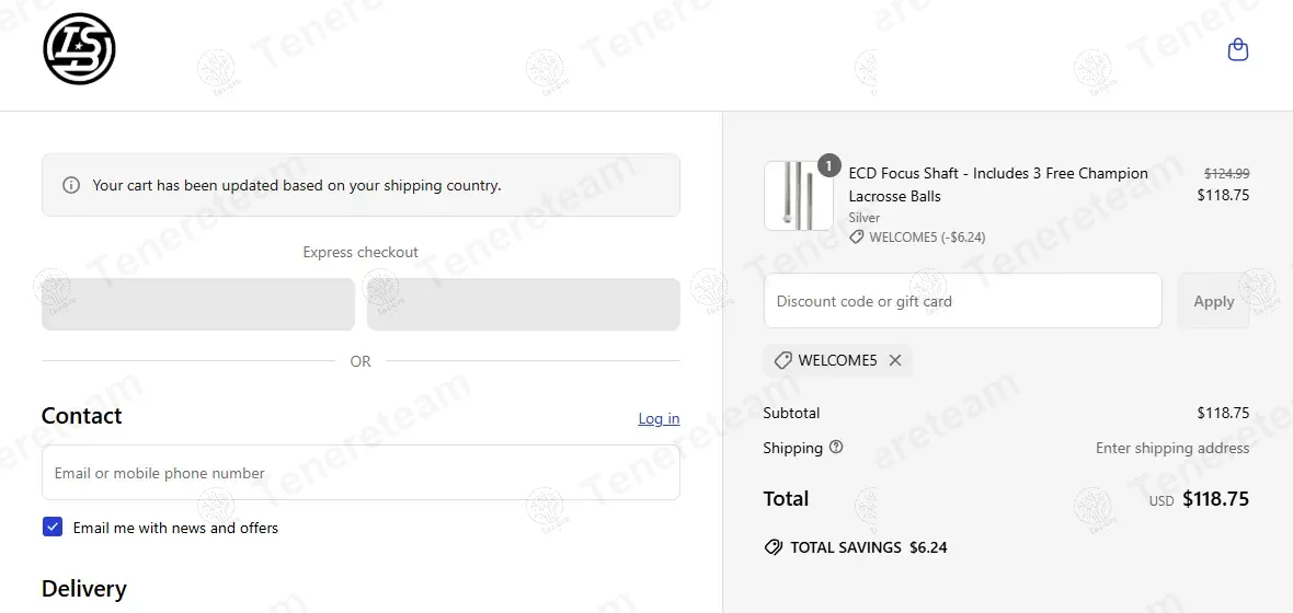 Lacrosse Ball Store coupon code: 5% off with WELCOME5. Tested and valid as 1 year ago.