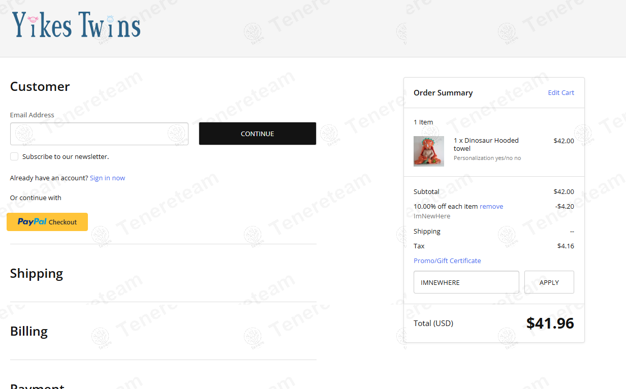 Yikes Twins apply coupon code