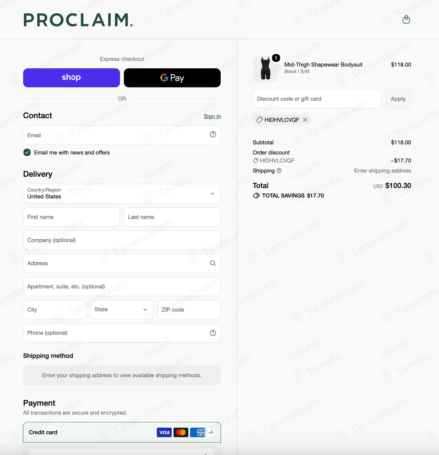 Wear Proclaim coupon code: 15% off with HIDHVLCVQF. Tested and valid as 2 days ago.