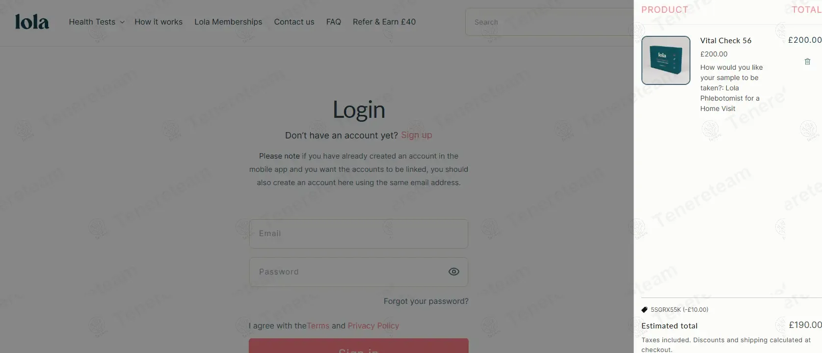Lola Health coupon code: £10 off with 5SGRX55K. Tested and valid as 1 year ago.