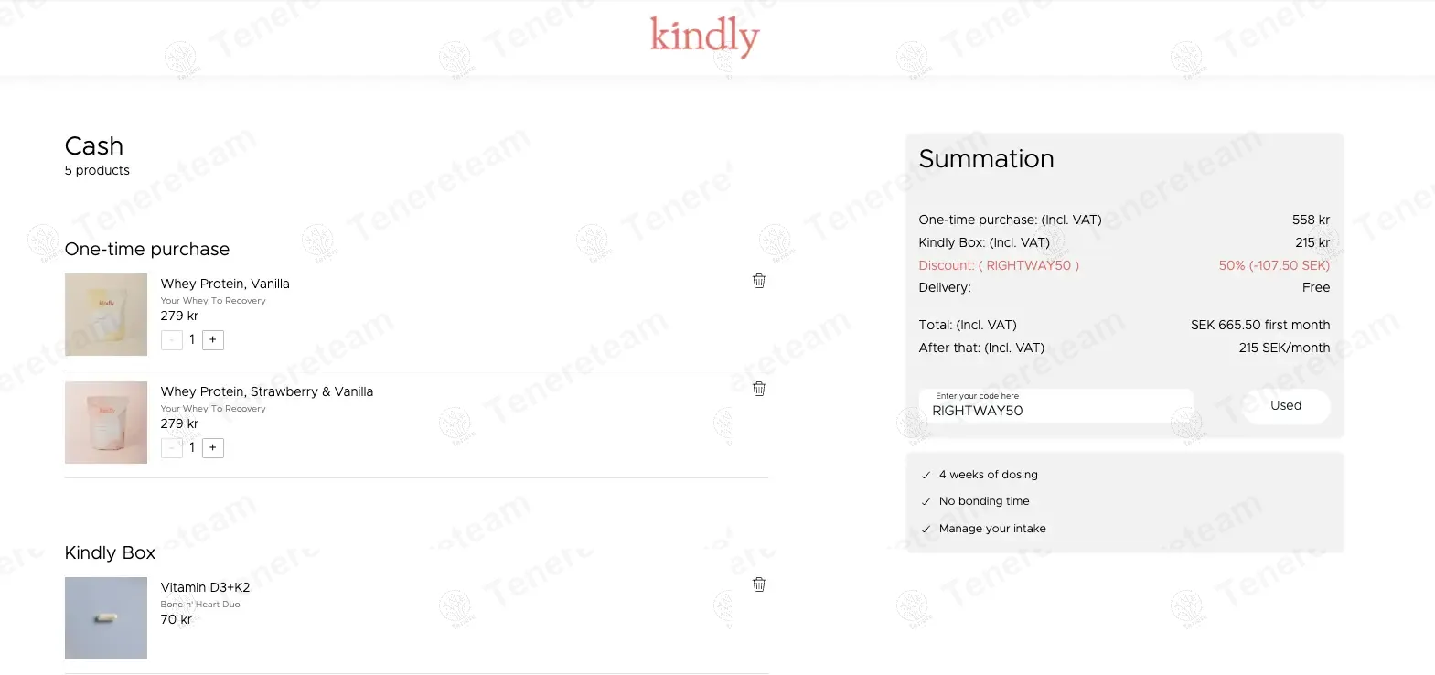 Go Kindly SE coupon code: 50% off with RIGHTWAY50. Tested and valid as 1 year ago.