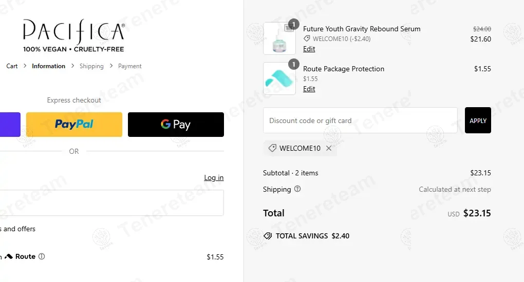 Pacifica Beauty coupon code: 10% off with WELCOME10. Tested and valid as 1 year ago.