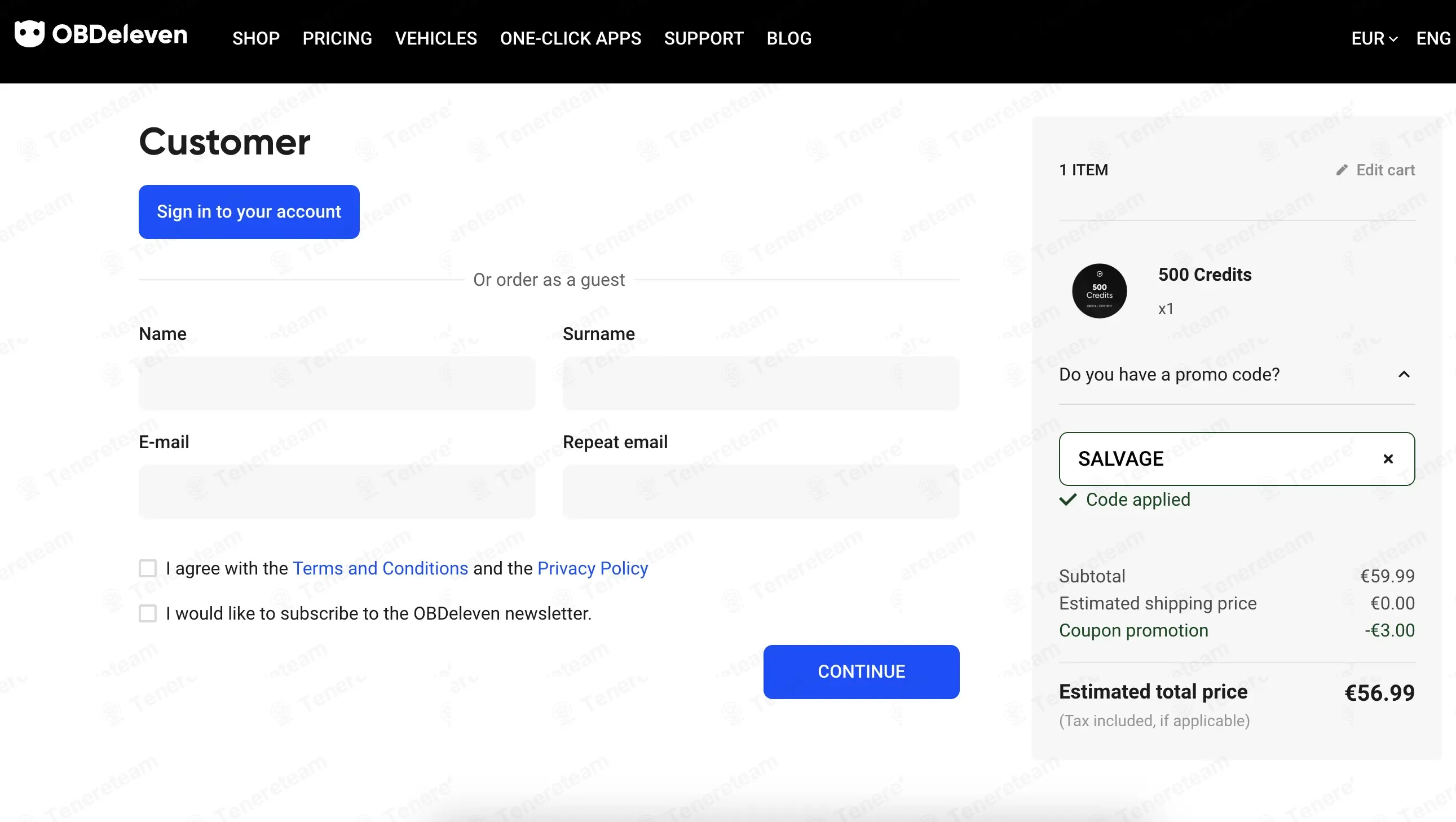 Obdeleven coupon code: 20% off with SALVAGE. Tested and valid as 1 month ago.