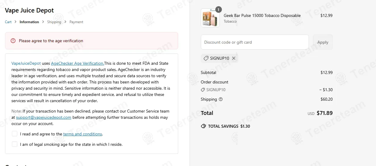 70% OFF Vapejuicedepot Coupon Codes
