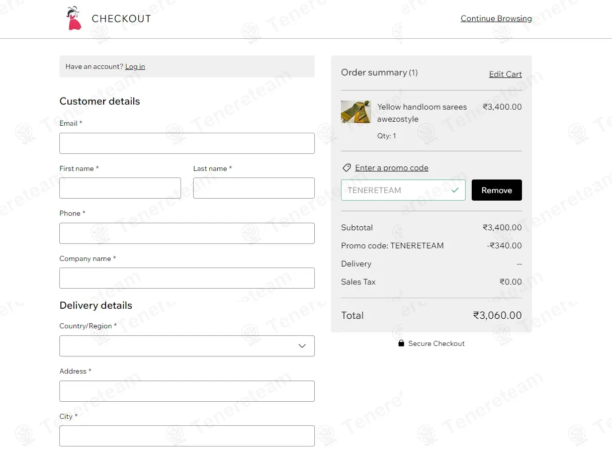 Awezounique coupon code: 10% off with TENERETEAM. Tested and valid as 10 months ago.