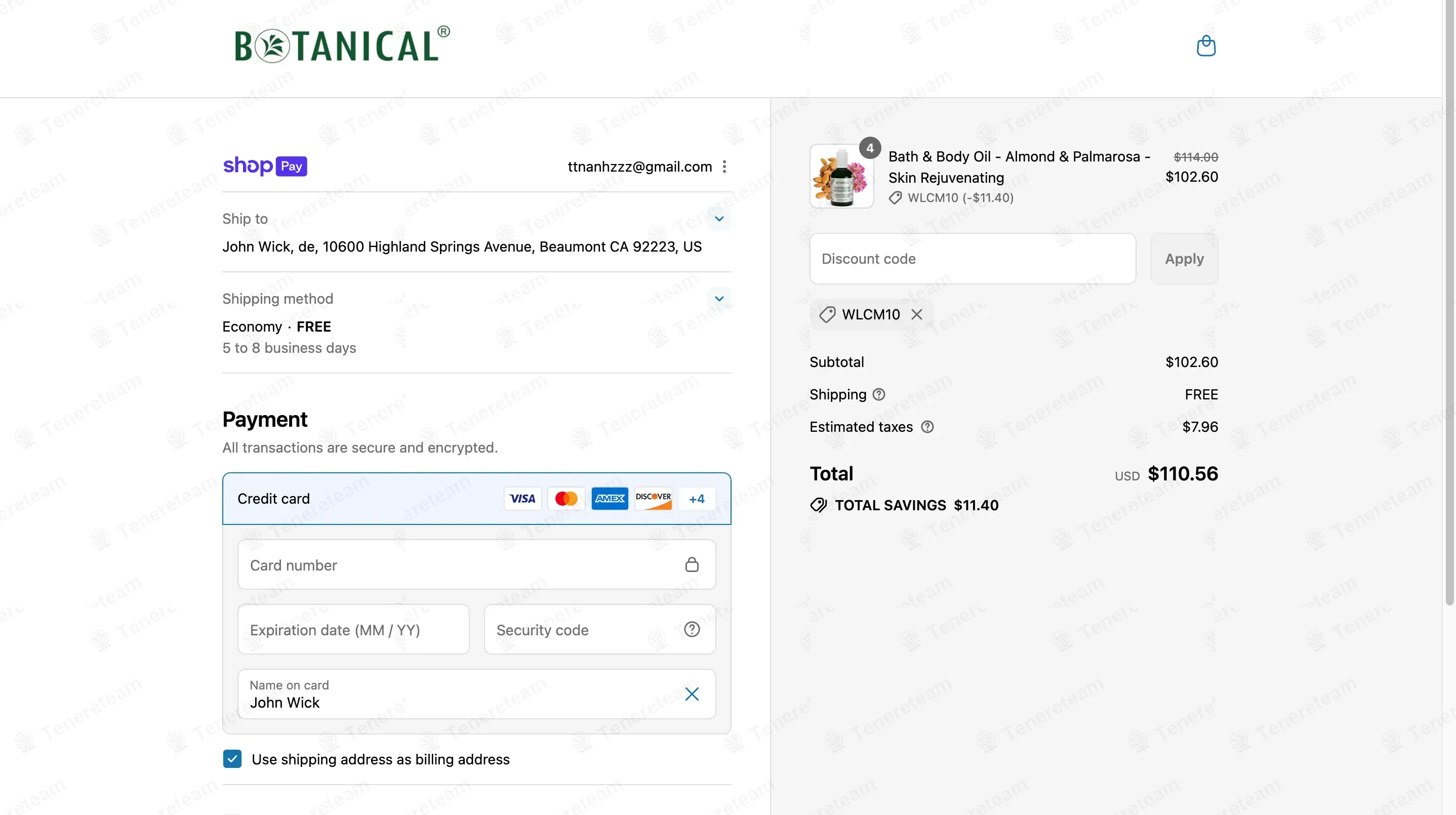 Botanical Green Lab coupon code: 10% off with WLCM10. Tested and valid as 11 months ago.