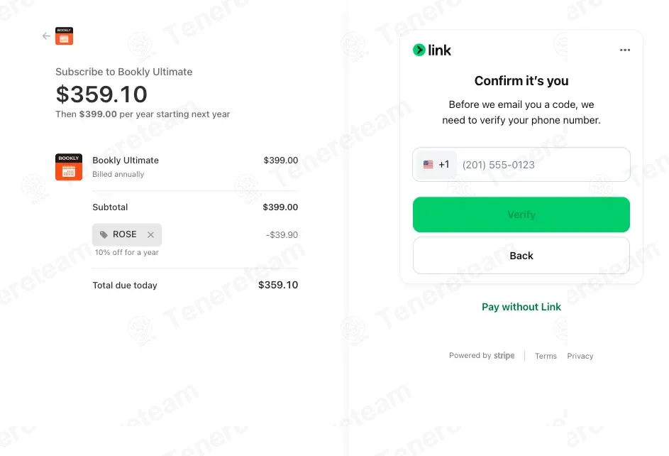 Bookly coupon code: 10% off with ROSE. Tested and valid as 1 month ago.