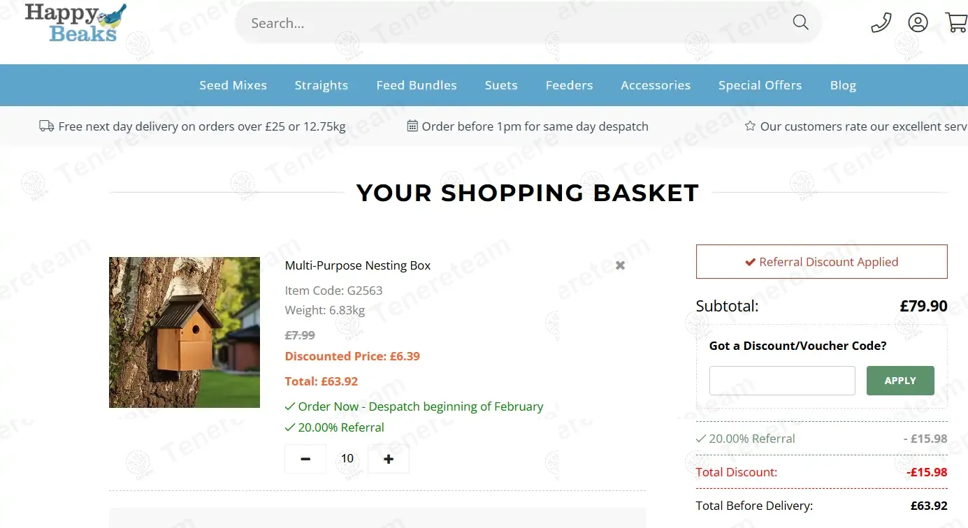 Happybeaks UK coupon code: 20% off with HBFRY. Tested and valid as 1 year ago.