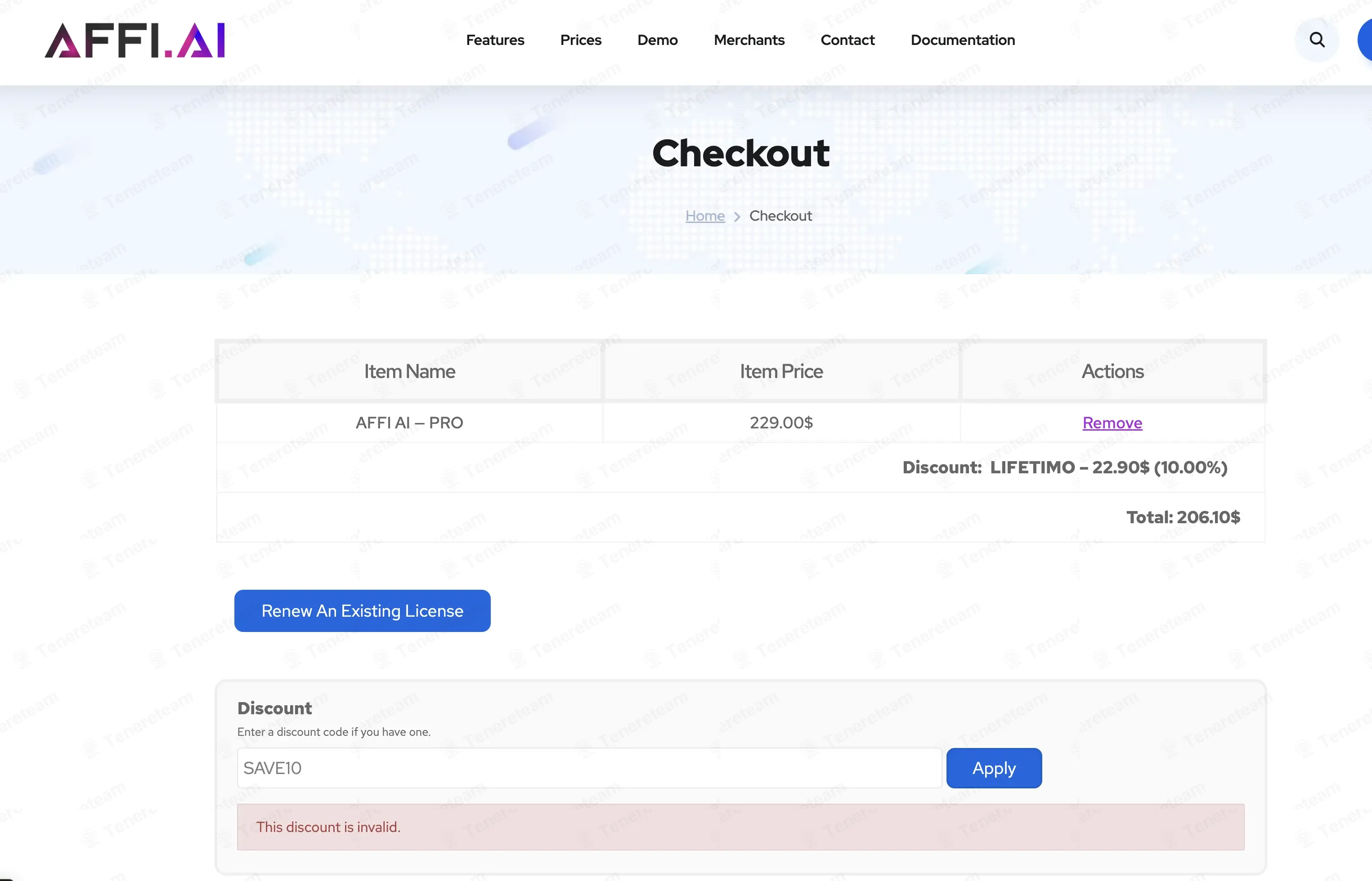 Affi.Ai coupon code: 10% off with SAVE10. Tested and valid as 5 months ago.