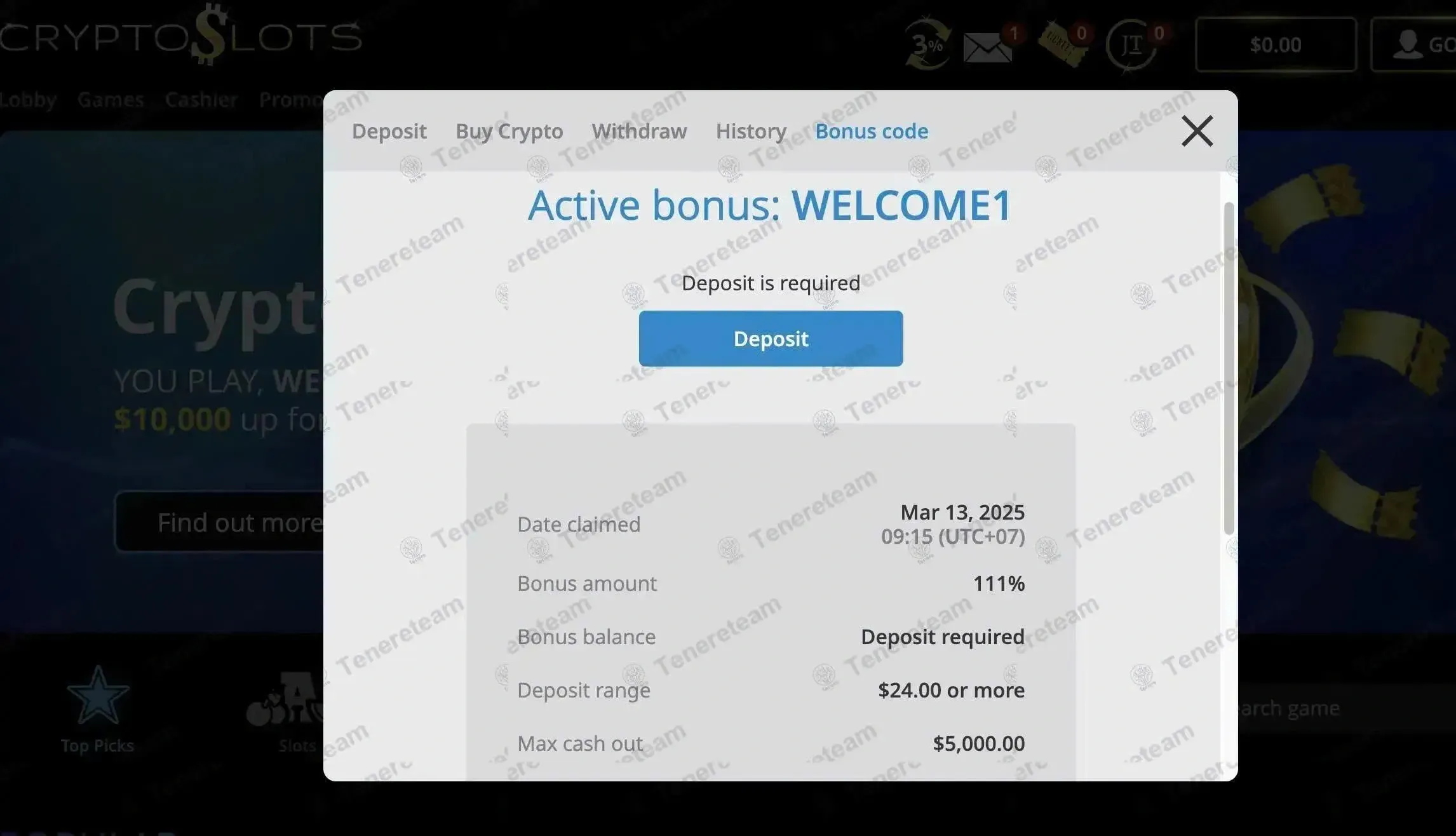 99% OFF CryptoSlots Coupon Codes - January 2026 Promo Codes