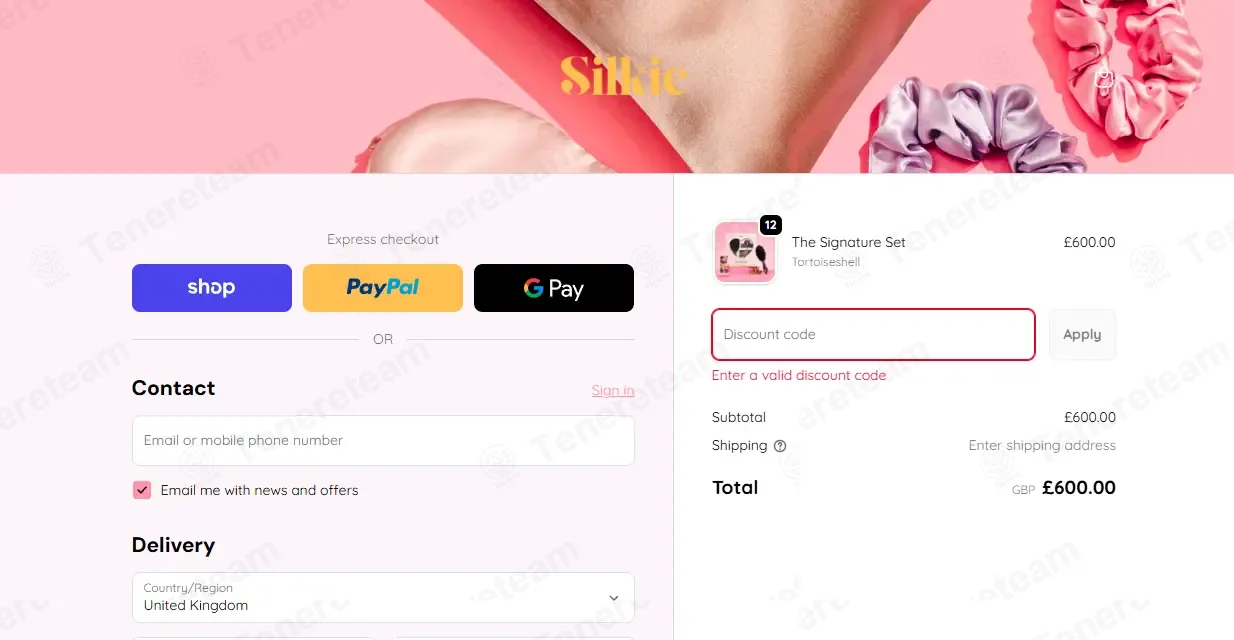 Silkie Shop coupon code: 15% off with WELCOME15. Tested and valid as 5 months ago.