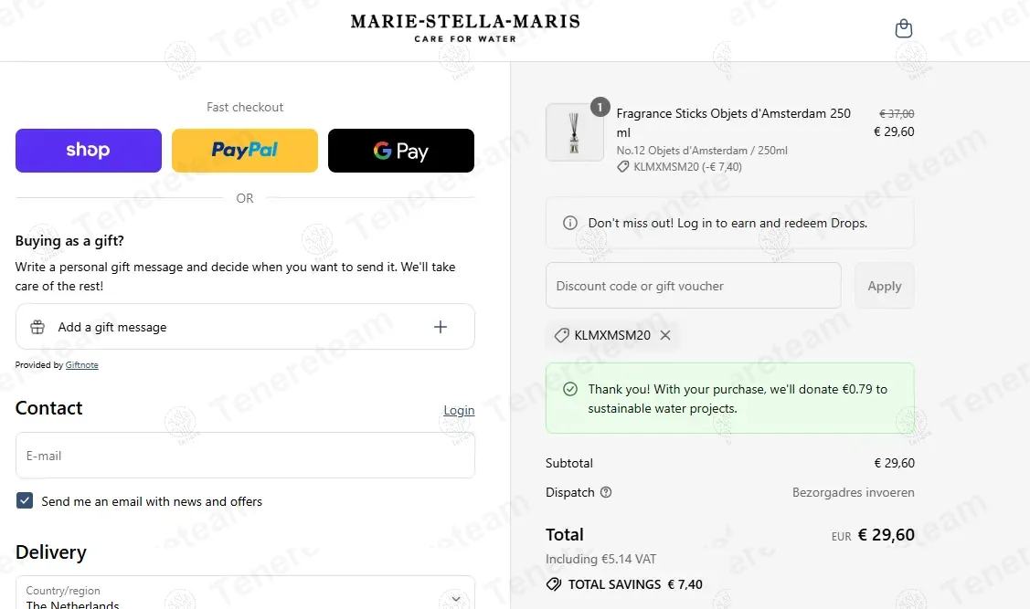Marie Stella Maris coupon code: 20% off with klmxmsm20. Tested and valid as 11 months ago.