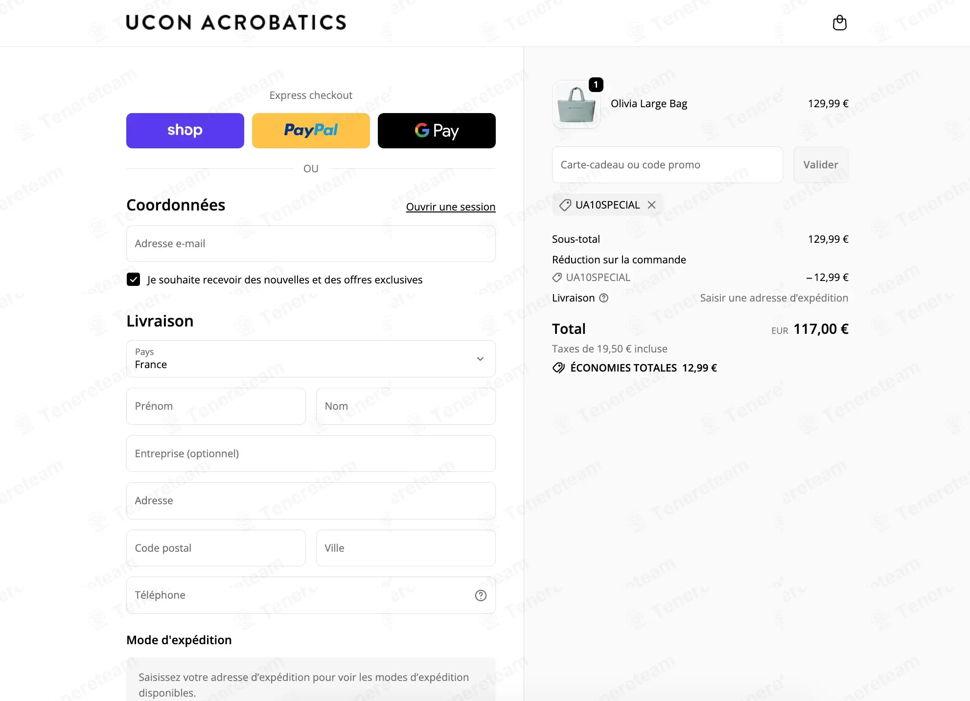 Ucon Acrobatics FR coupon code: 10% off with UA10SPECIAL. Tested and valid as 1 week ago.