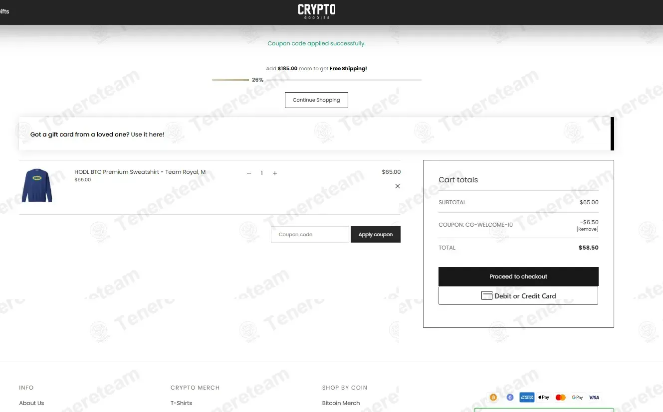 75% OFF Crypto Goodies Coupon Codes - January 2026 Promo Codes