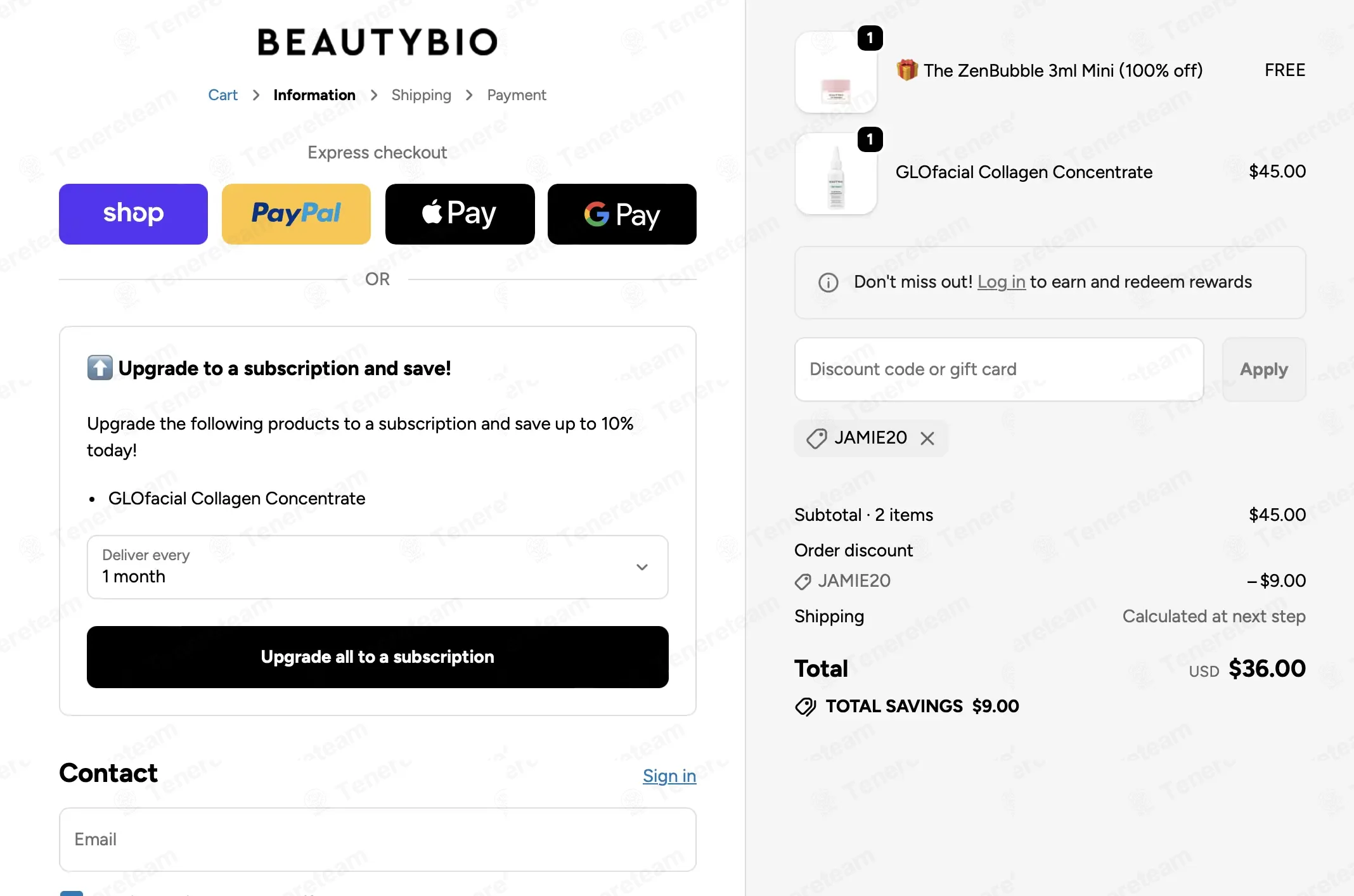 BeautyBio coupon code: 20% off with JAMIE20. Tested and valid as 7 months ago.