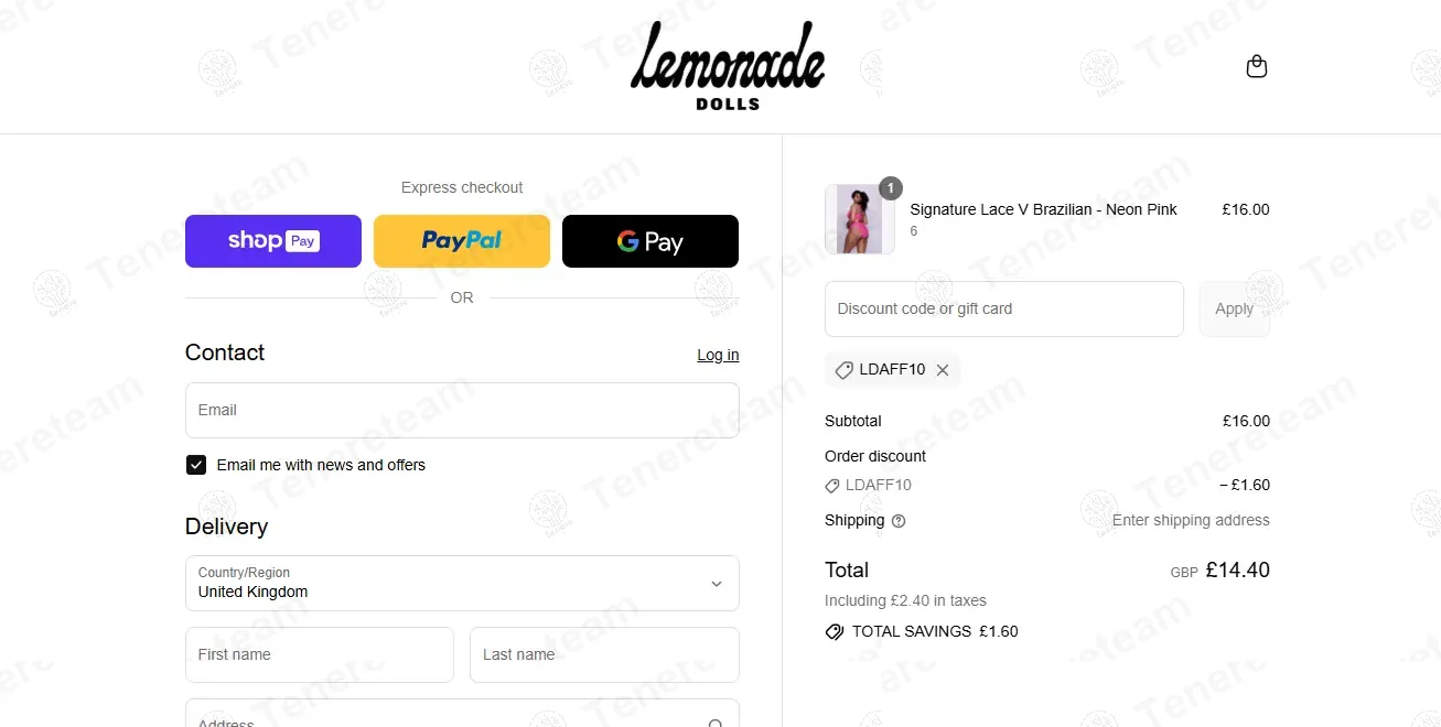 Lemonade Dolls coupon code: 10% off with LDAFF10. Tested and valid as 10 months ago.