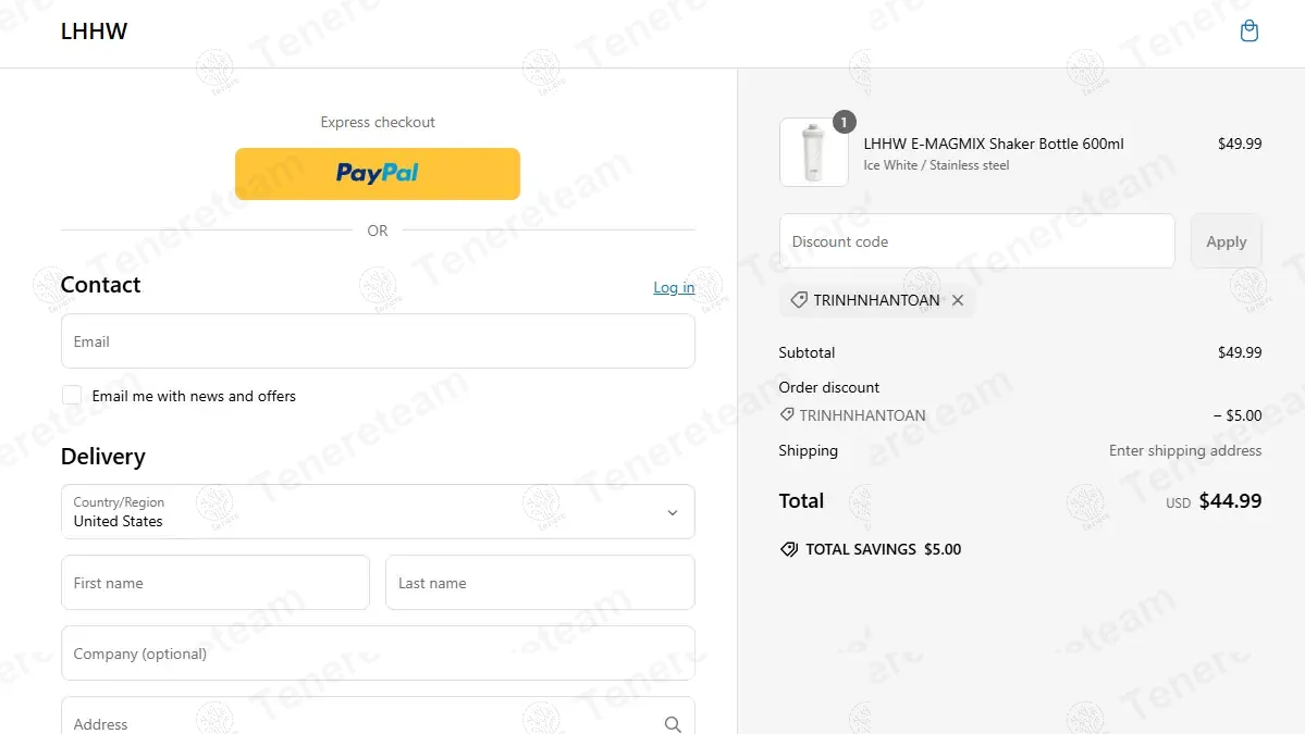 LHHW Sports coupon code: 10% off with TRINHNHANTOAN. Tested and valid as 1 year ago.