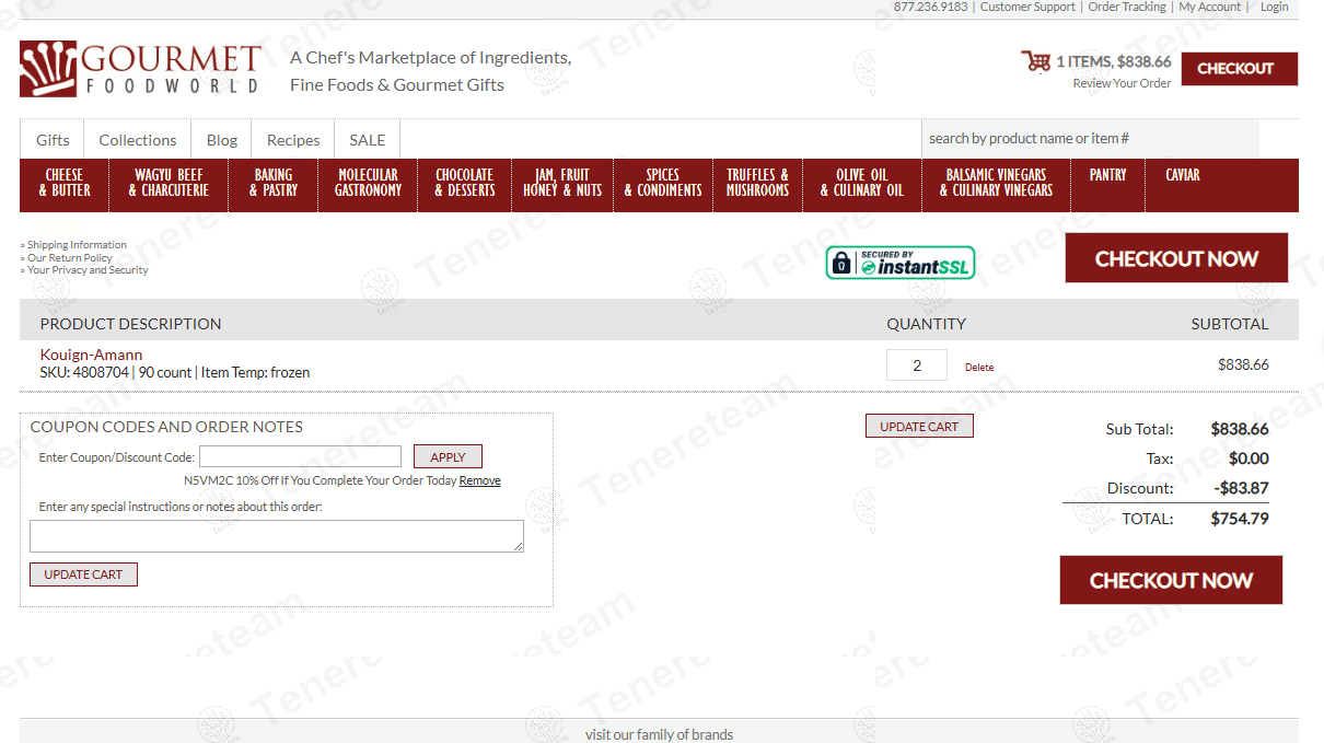 Gourmet Food World coupon code: 10% off with N5VM2C. Tested and valid as 1 year ago.