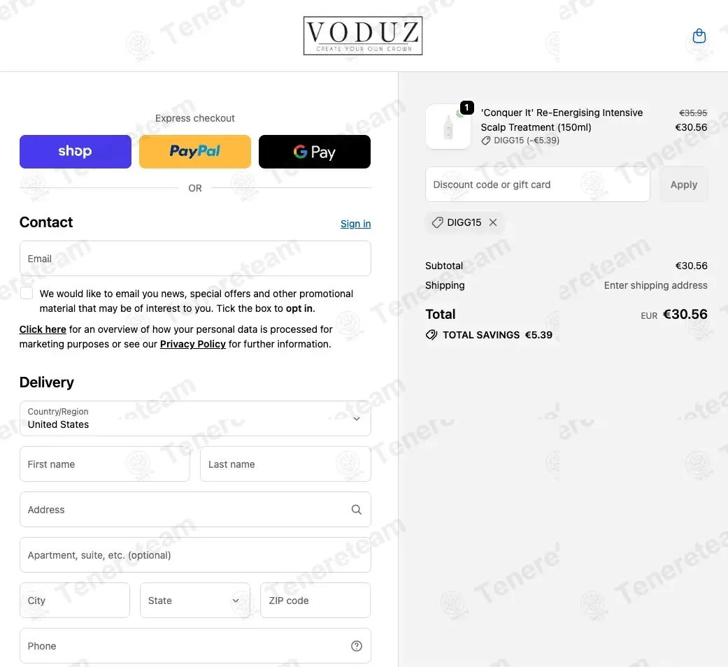 Voduz Hair coupon code: 15% off with DIGG15. Tested and valid as 5 months ago.