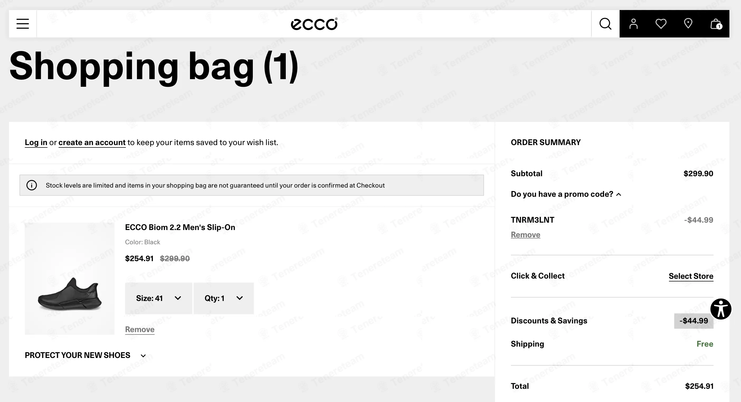 Ecco SG coupon code: 15% off with TNRM3LNT. Tested and valid as 4 months ago.