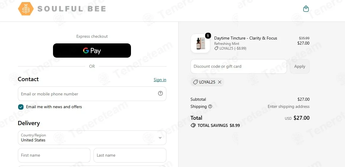 Soulfulbee coupon code: 25% off with LOYAL25. Tested and valid as 1 week ago.