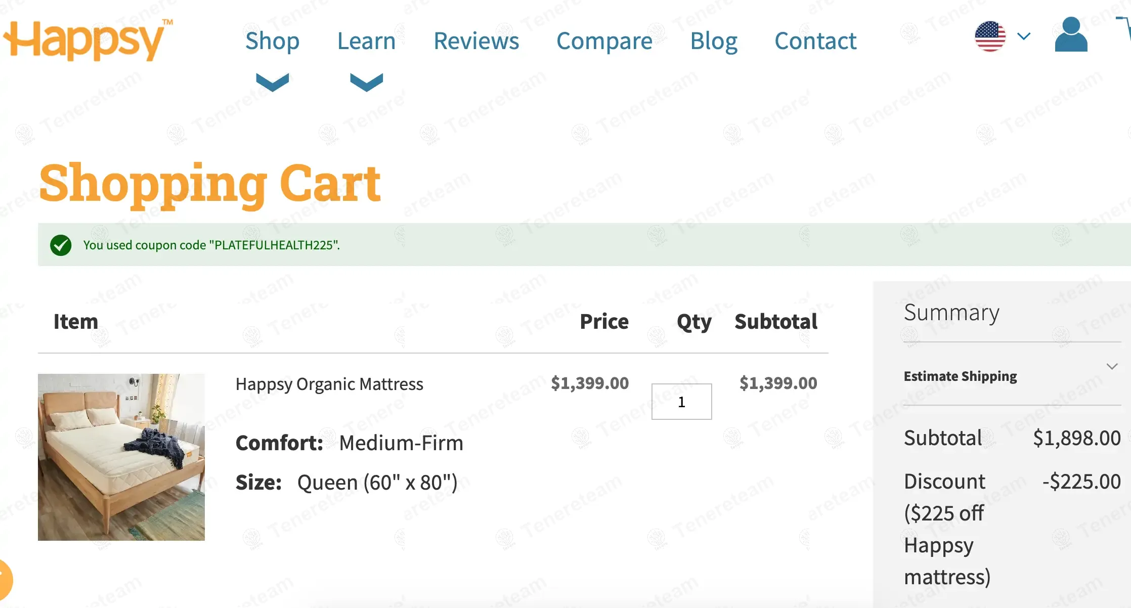 Happsy apply coupon code