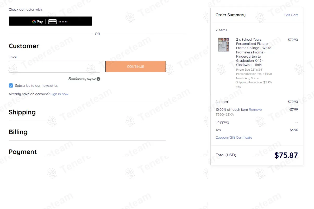 Northlandframesandgifts coupon code: 10% off with T36Q46ZXA. Tested and valid as 1 year ago.