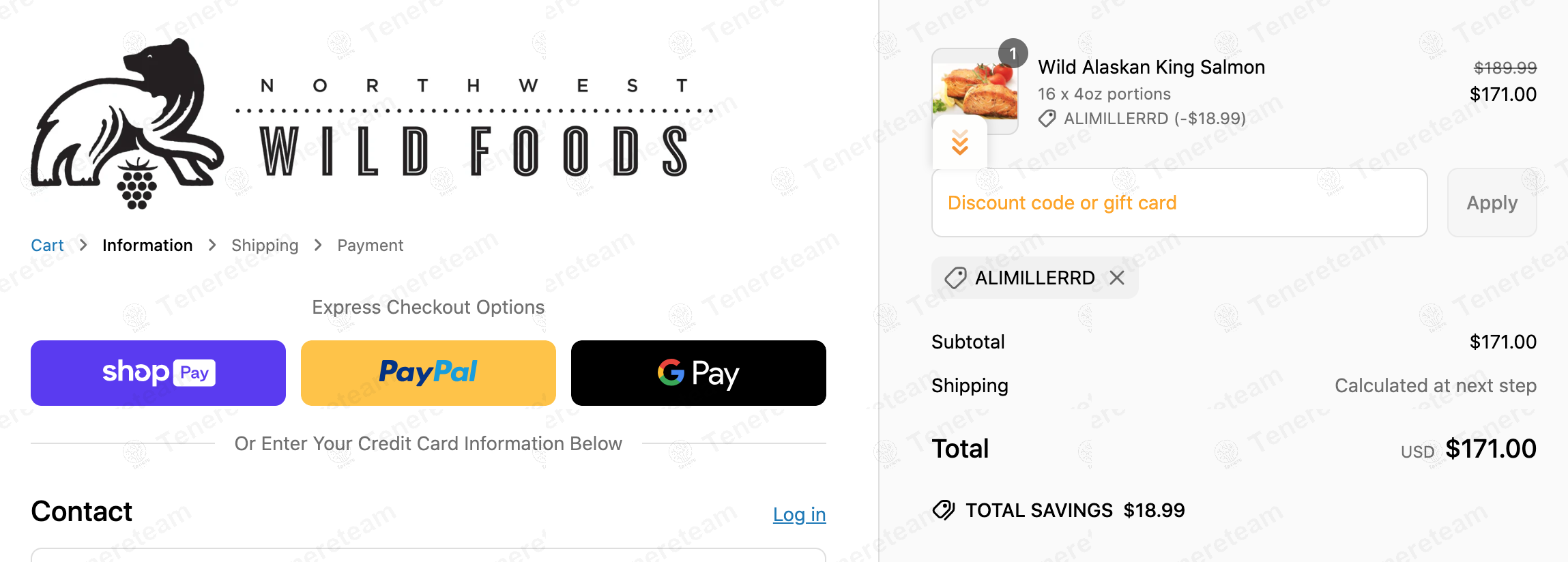 Northwest Wild Foods coupon code: 10% off with ALIMILLERRD. Tested and valid as 1 year ago.