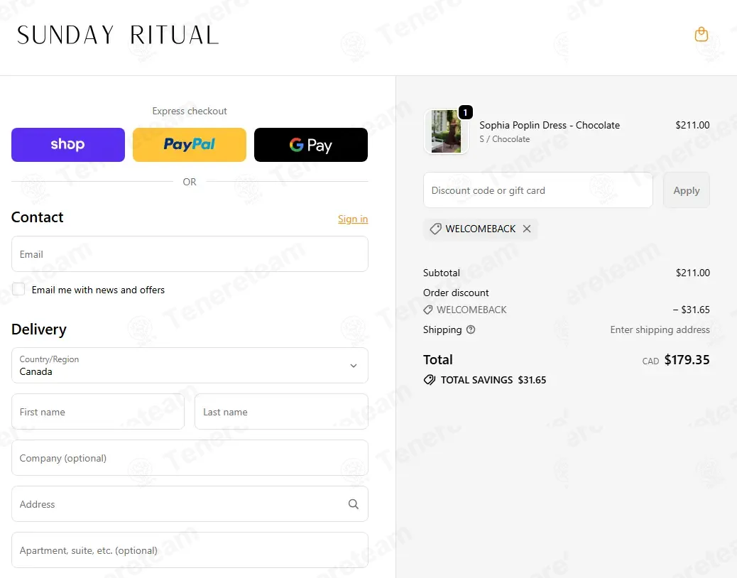 Sunday Ritual coupon code: 15% off with WELCOMEBACK. Tested and valid as 2 days ago.
