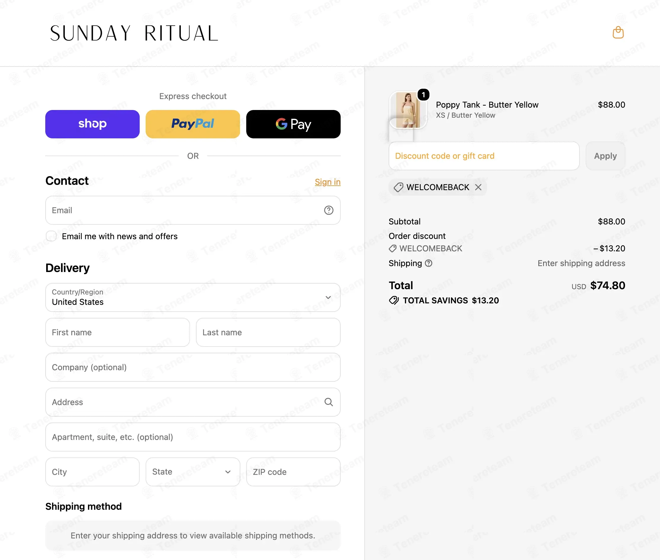 Sunday Ritual coupon code: 15% off with WELCOMEBACK. Tested and valid as 2 days ago.