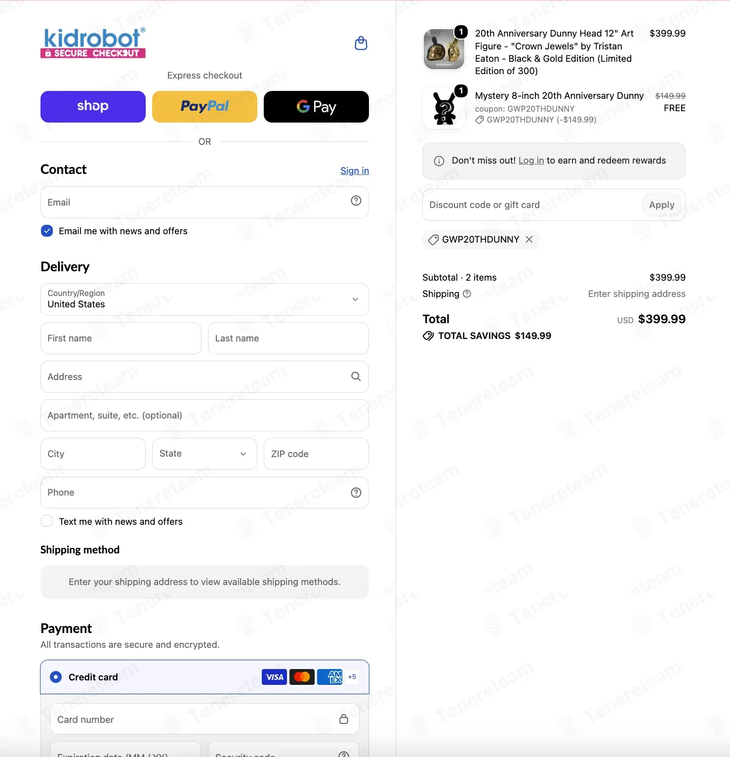 Kidrobot coupon code verified as working at checkout