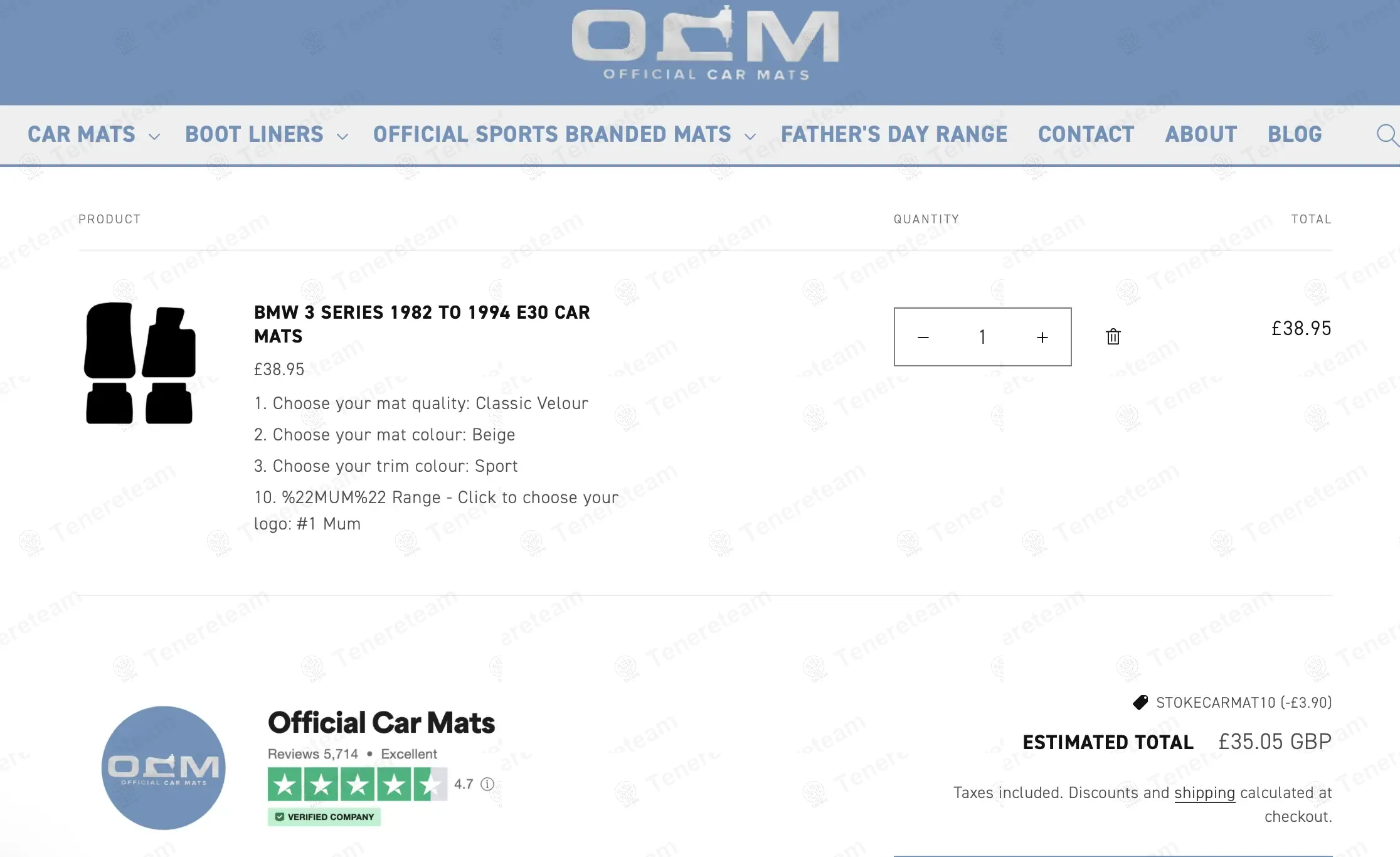 Official Car Mats coupon code: 10% off with STOKECARMAT10. Tested and valid as 1 year ago.