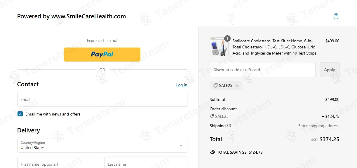 Smile Care Health apply coupon code