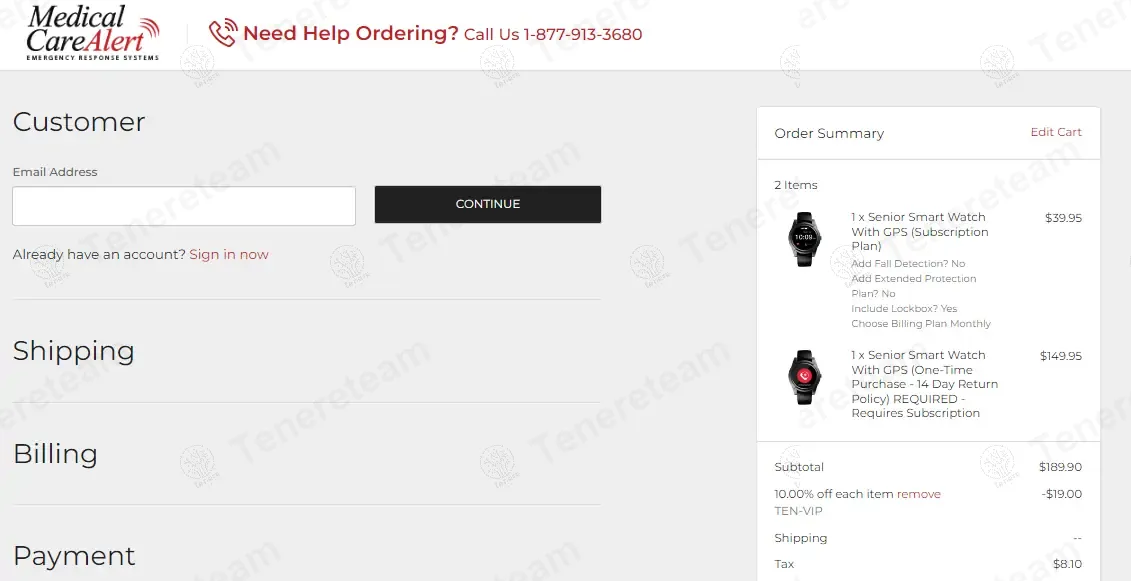 Medical Care Alert coupon code: 10% off with TEN-VIP. Tested and valid as 1 year ago.