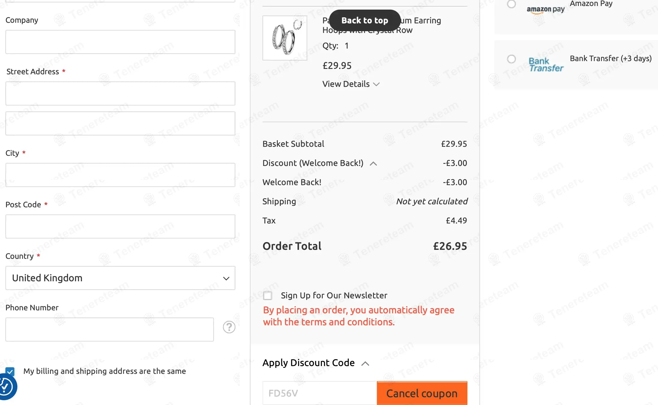 Piercing Mania coupon code: 10% off with FD56V. Tested and valid as 1 year ago.