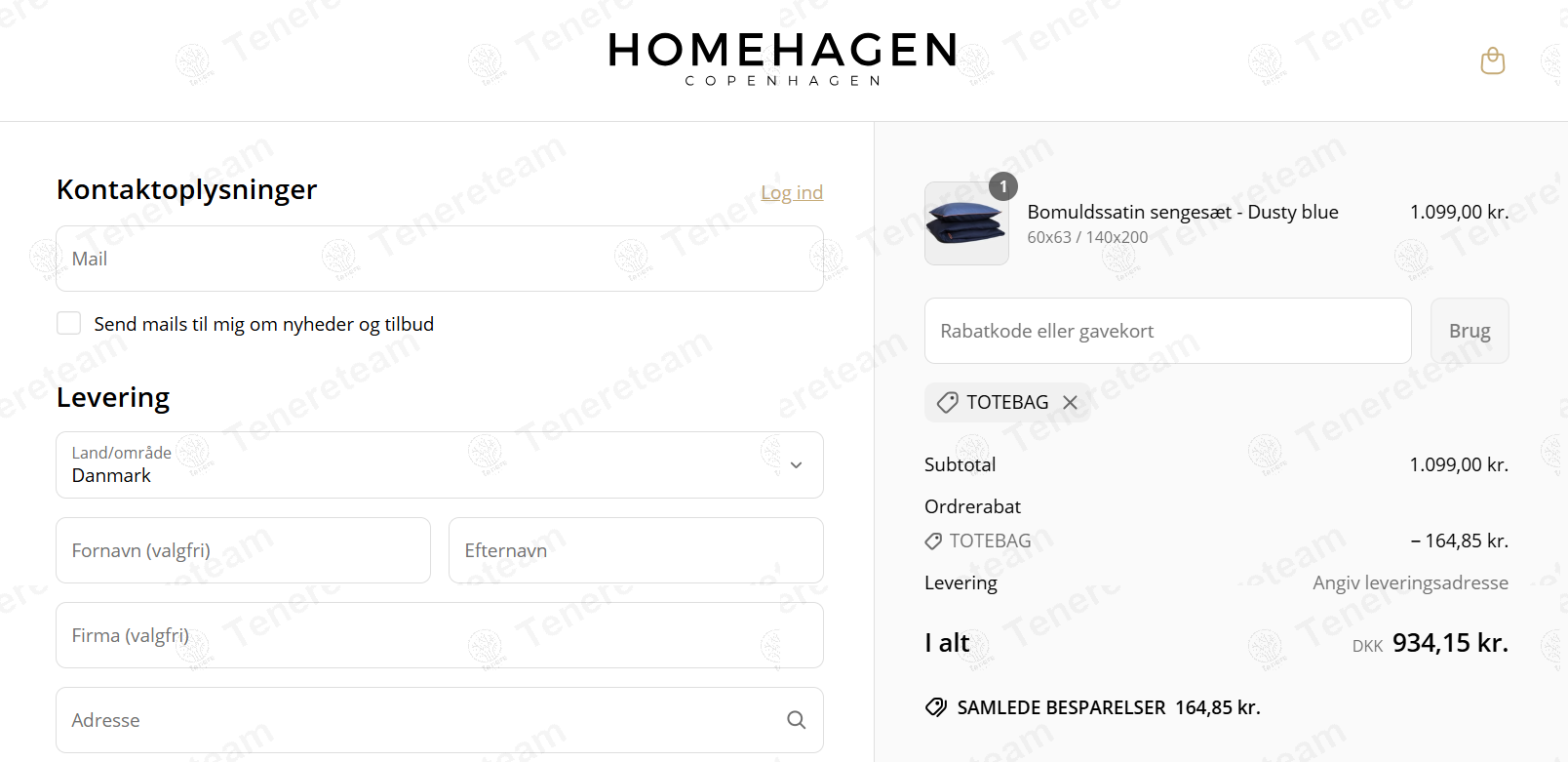 Home Hagen DK coupon code: 15% off with TOTEBAG. Tested and valid as 1 year ago.