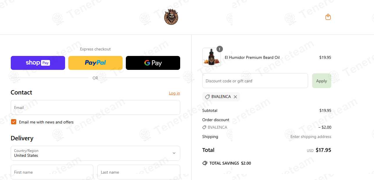 Royal Beardsmen coupon code: 10% off with BVALENCA. Tested and valid as 1 year ago.
