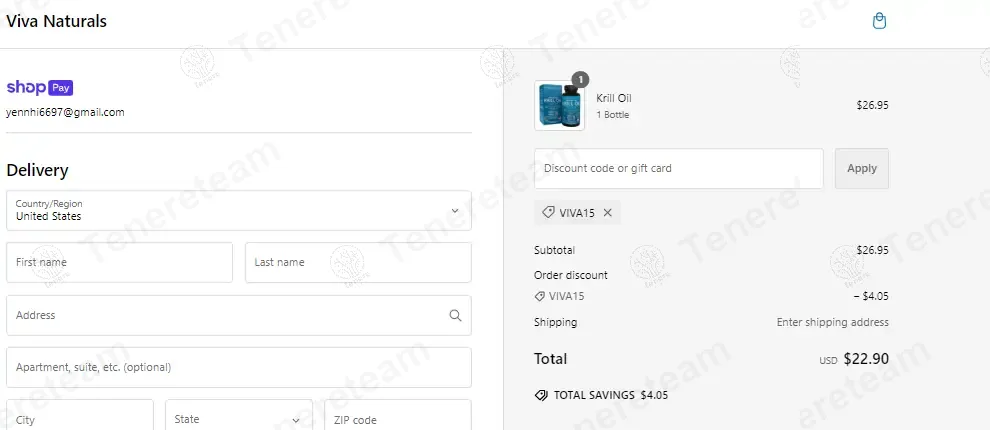 Viva Naturals coupon code: 15% off with VIVA15. Tested and valid as 11 months ago.